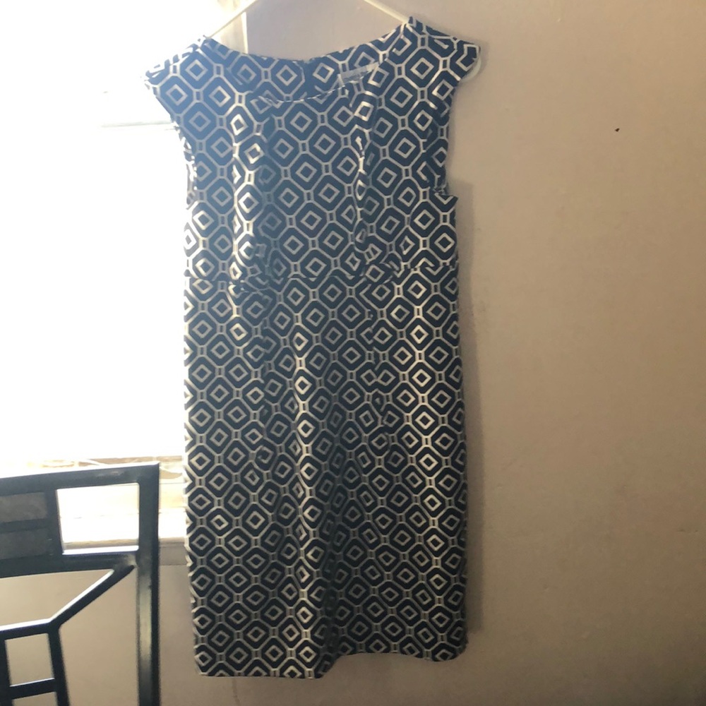 Black and white dress